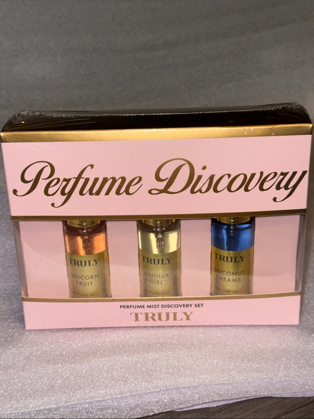 Truly Beauty Perfume Mist Discovery Set BNIB Sealed in packaging Limited Edition